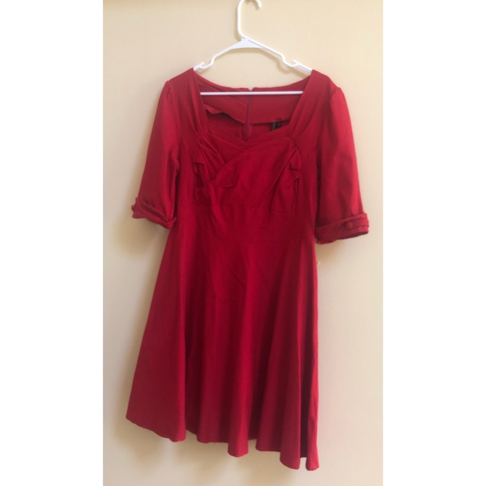 🌹 red pin up dress 🌹